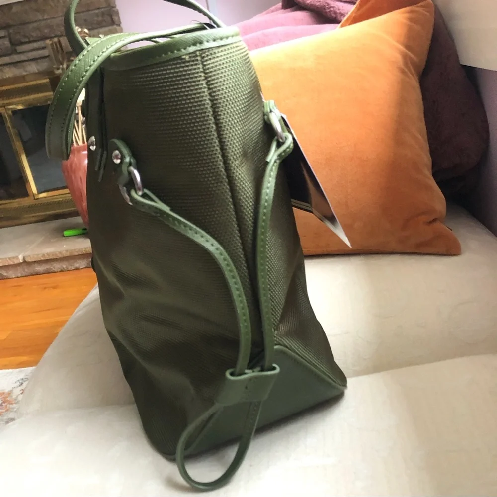 JOY army green Travel Tote Tuff-Tech with RFID Protection NWT